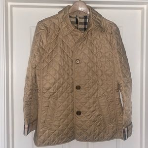 Tan Burberry Jacket
